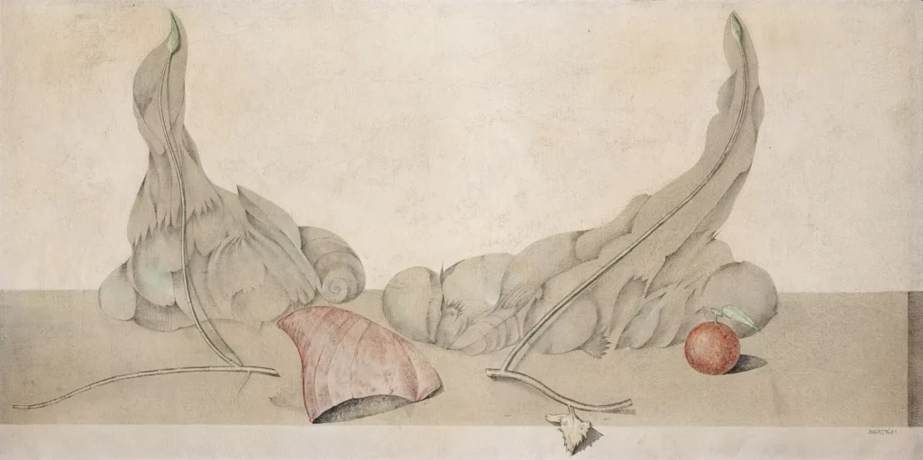 Grigio, rosa e giallo, 1986