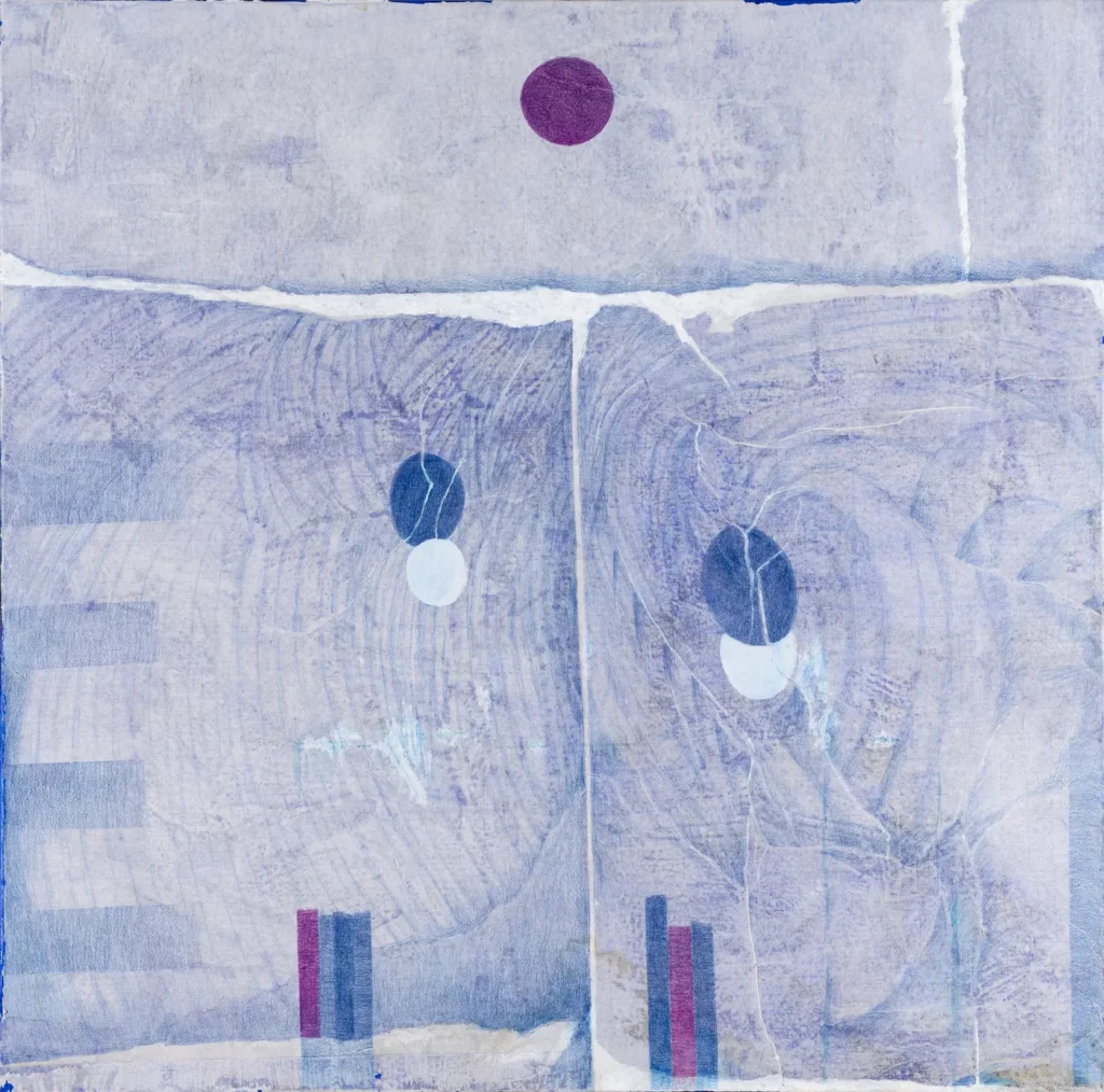 Luna viola, 2018