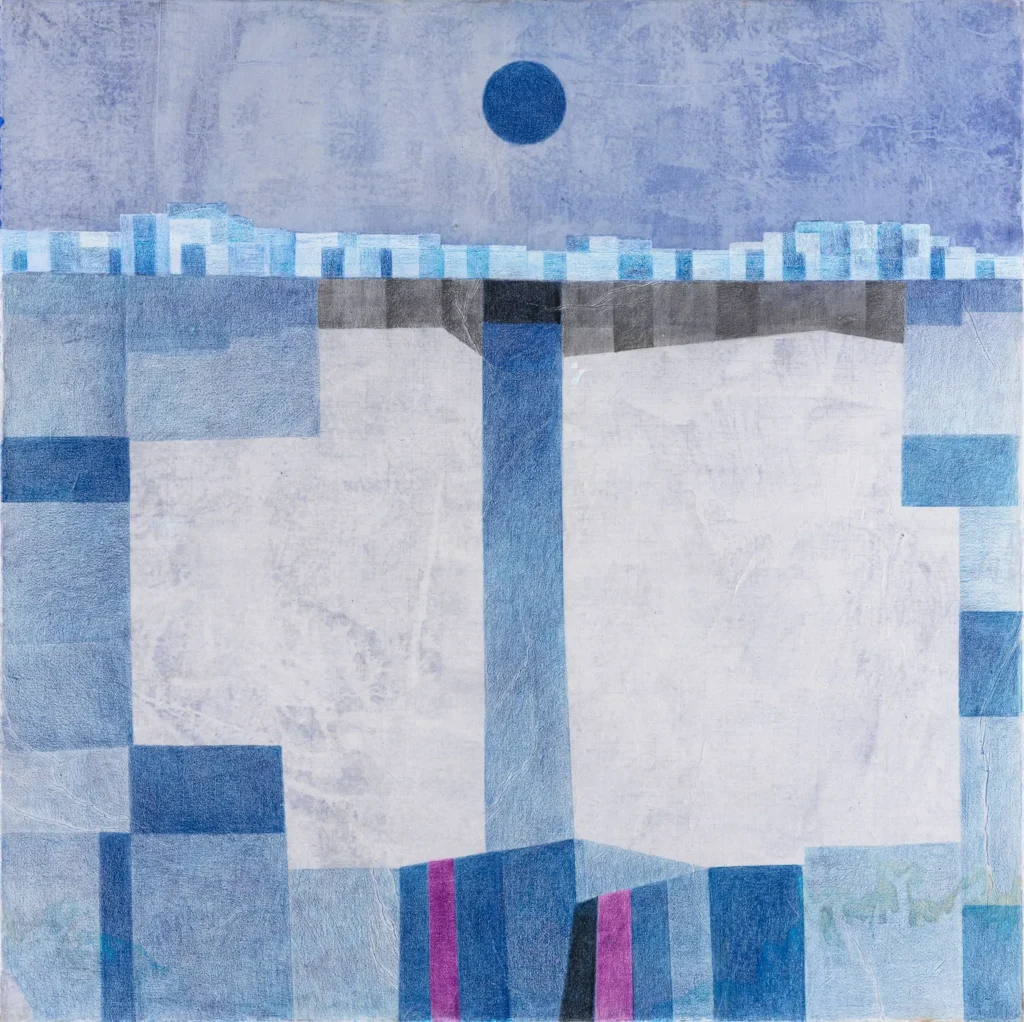 Due strisce viola, 2018