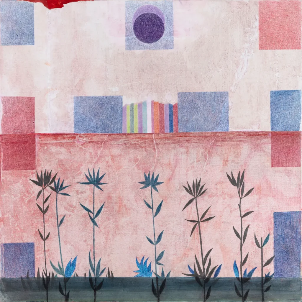 Germogli e luna viola, 2019
